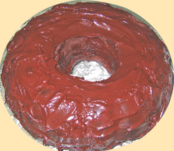 chocolate cake with ganache