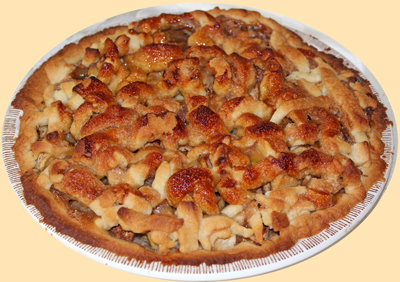 Baked Lattice Apple Pie