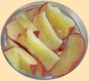 apples microwaved
